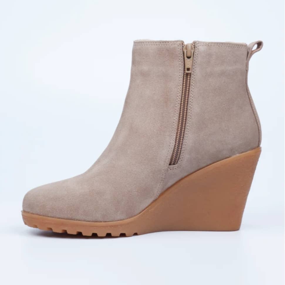Wedge ankle boots